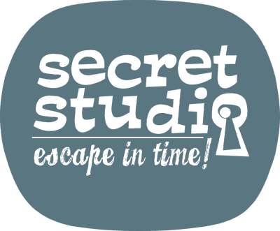 Secret Studio Escape in Time logo.